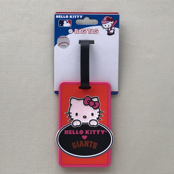 Hello Kitty San Francisco Giants Bag Tag - Picture 1 of 10